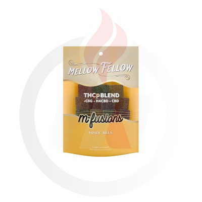 Mellow Fellow THCP Gummies Sour Mix 500mg